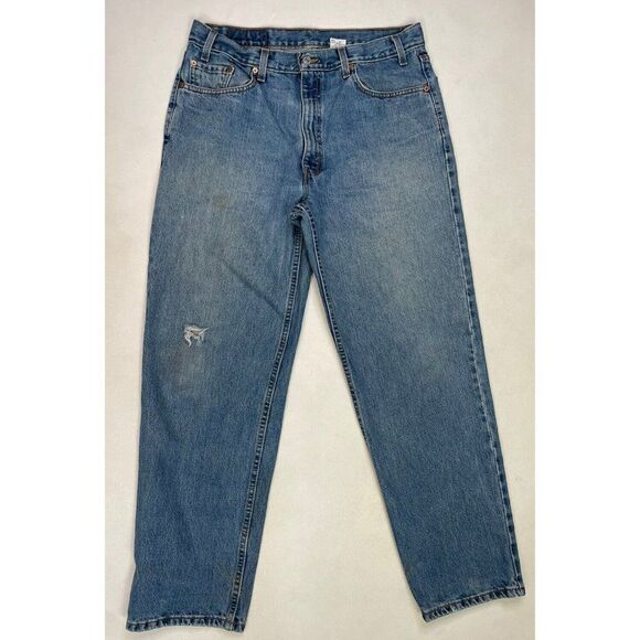 VINTAGE Levi's 550 Denim Jeans Men Size 34 X 30 Tag Size 36 X 30 USA - Picture 1 of 9